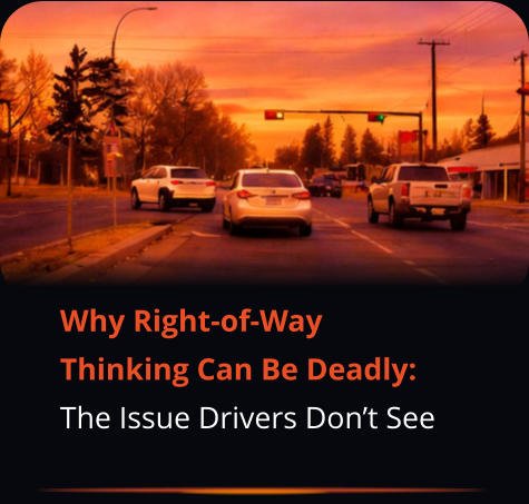 Why Right-of-Way Thinking Can Be Deadly: The Issue Drivers Don’t See